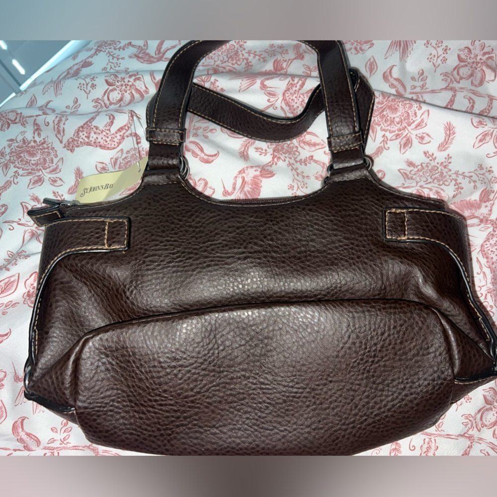 St. John’s Bag Vintage Inspired Elegant Brown Leather Handbag - Picture 3 of 4